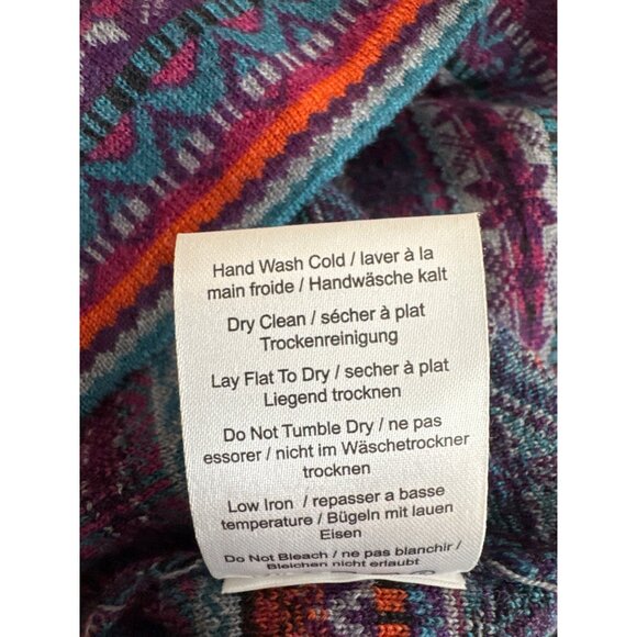 Krimson Klover ziggy FairIsle Wool Southwestern Skirt Size Large - Picture 5 of 5